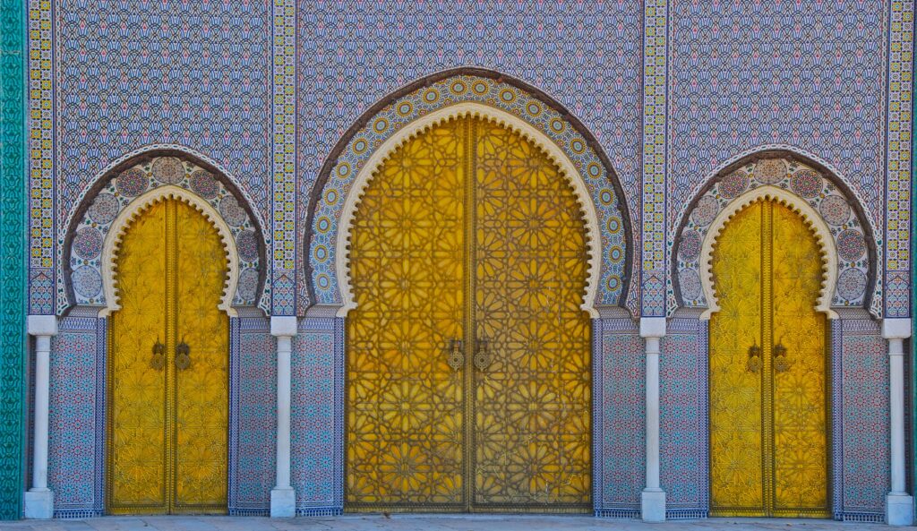 Royal Palace At Fez - Morocco