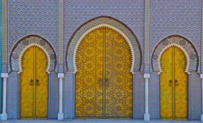 Royal Palace At Fez - Morocco